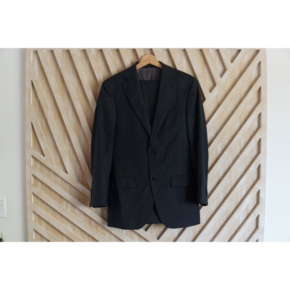 SuitSupply Micro Pinstripe in Grey